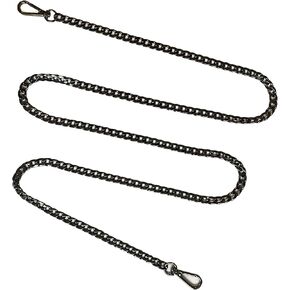 TSJ 47" Replacement Flat Chain Strap with Buckles, 1 PCS DIY Metal Shoulder Cross Body Bag Chains for Women Handbag Wallet Clutch Satchel Tote Bag Purse (Gold)