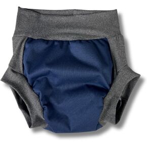 Pull-On Cloth Diaper for Big Kids (Rad Raptor, 2/3)