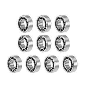 TOP-VIGOR 1 قطعة 6206 محامل كروية ذات أخدود عميق Z1 30 مم × 62 مم × 16 مم، سميكة CN مفتوحة من النوع الكروم الصلب محامل لوح التزلج لمعدات الأدوات الكهربائية