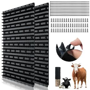 Horse Scratcher Animal Scratchers Cow Brush Full Silicone Massage Brush Kit Soft and Firm Itch Relief Goat Brush 4Pcs Horse Cattle Scratcher in Kuwait
