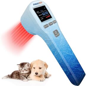 MBBQNN Laser Therapy Device for Pain Relief 4x980nm+16x660nm+4x810nm Cold Laser Therapy for Dogs Horses Equine Cats Low Level Laser Therapy for Tissues Joints Аrthritis Wound Healing Acute Injuries