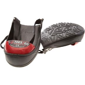 Impacto T2GUM Toes2Go Protective Safety Boot and Shoe Covers, Medium, Red