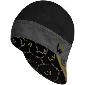 Welder Nation 8 Panel Welding Cap, 100% Cotton, Duck Canvas Exterior, Protective, Durable Men’s Hats with No Unicorn Peak for Welding, Heavy-Duty Jobs - Premium, Comfortable Welder Hat - 10 oz, 7 1/4 in Kuwait