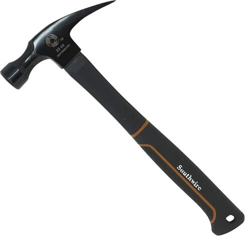 Southwire Bmeh-18 Heavy Duty Romex Electrician's Hammer; Romex Staple Remover; Tether Hole For Safety; 18 oz Head with Smooth Face; Heavy Duty Drop Forged Steel -65116740 in Saudi Arabia