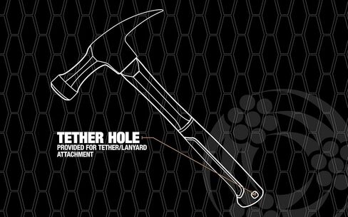 Southwire Bmeh-18 Heavy Duty Romex Electrician's Hammer; Romex Staple Remover; Tether Hole For Safety; 18 oz Head with Smooth Face; Heavy Duty Drop Forged Steel -65116740 in Saudi Arabia