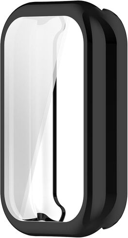 MOTONG Compatible with Xiaomi Band 8 Active Case Cover - Full Coverage TPU Protective Case Cover Compatible with Xiaomi Band 8 Active/Redmi Band 2(TPU Black) in Saudi Arabia