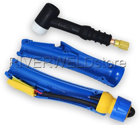 RIVERWELD WP-17 SR-17 TIG Welding Torch Head Body 150Amp Air-Cooled (17F Flexible Top) in Saudi Arabia
