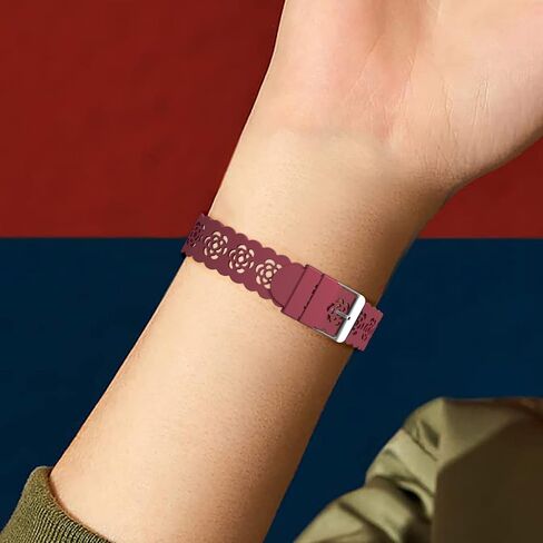 3 Pack Lace Silicone Bands Compatible with Samsung Galaxy Fit 3,Adjustable Breathable Replacement Straps Soft Wristbands for Women Men in Saudi Arabia