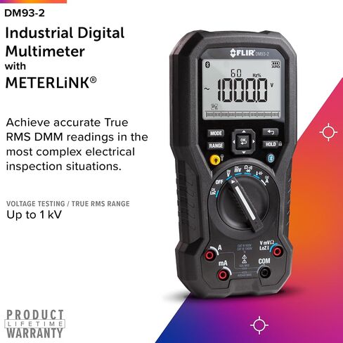 جهاز قياس متعدد رقمي صناعي من FLIR DM93-2 True RMS in Saudi Arabia
