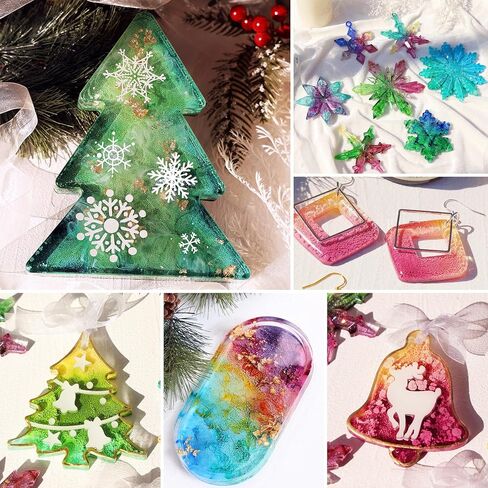 Alcohol Ink Set Epoxy Resin Dye- LET'S RESIN Vibrant Colors Alcohol Ink for Epoxy Resin, Concentrated Alcohol Based Resin Ink for Tumblers,Epoxy Resin Molds,Alcohol Inks Art (Each 0.35oz x 18 Bottle) in Kuwait