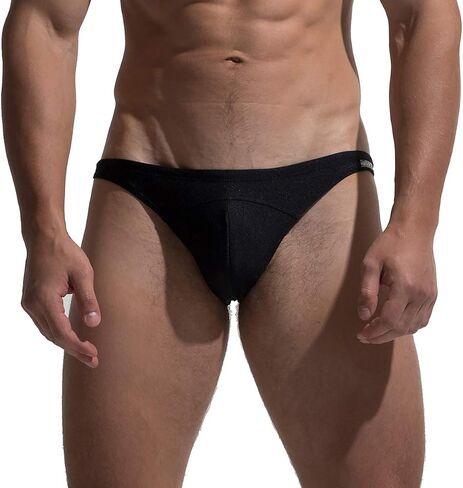 Men's Low Rise Swimming Brief Bikini Sunbathing Swimsuit in Saudi Arabia