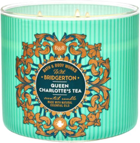 Bath & Body Works Danbury Shortbread 3-Wick Candle with Essential Oils, 14.5 oz (14.5 Ounces, Danbury Shortbread) in Saudi Arabia