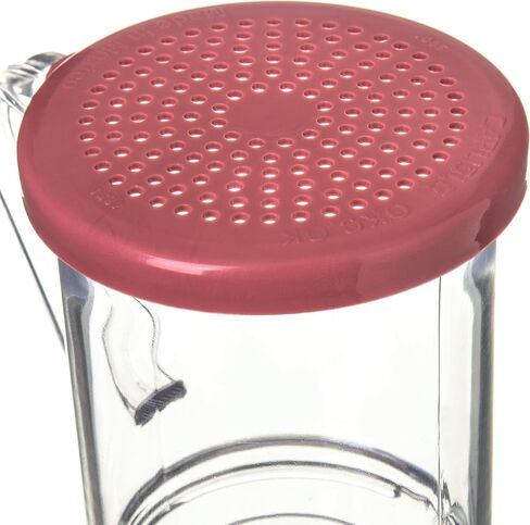 CFS 425055 Polycarbonate Shaker/Dredge with Medium Ground Lid, 1 Cup Capacity, Rose in Saudi Arabia