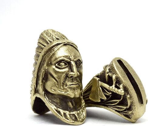 oleksandr.victory Set Finger Guard Bolster & Pommel Custom Blade Making Set Custom Making Handle Manufacturer Accessories Collection Hand-Casted Sets Solid Bronze (Lion paw k2) in Kuwait