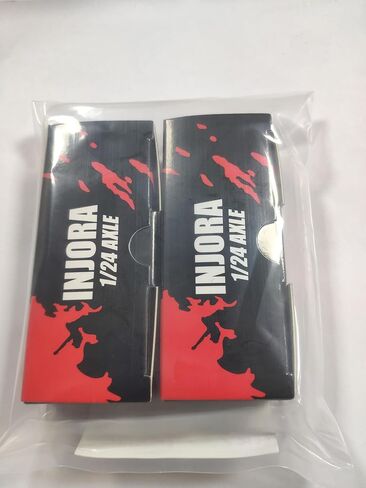 INJORA المحور الأمامي باستخدام الحاسب الآلي الألومنيوم + 4 مللي متر محاور أمامية ممتدة لـ SCX24 المصارع ديدبولت JLU C10 برونكو محوري 1/24 RC الزاحف ترقية أجزاء in Kuwait