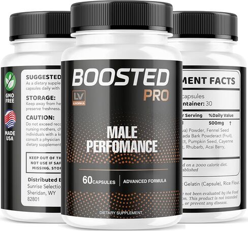 (عبوة من قطعتين) Boosted Pro Pills، Boosted Pro، كبسولات Boosted Pro، تركيبة Pro Boosted Pro، علكات Boosted Pro، تركيبة Boosted Pro المتقدمة، 120 كبسولة لمدة شهرين in Kuwait