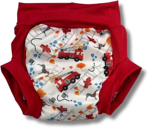 Pull-On Cloth Diaper for Big Kids (Rad Raptor, 2/3) in Saudi Arabia