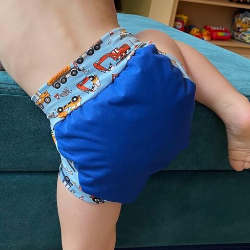 Pull-On Cloth Diaper for Big Kids (Rad Raptor, 2/3) in Saudi Arabia
