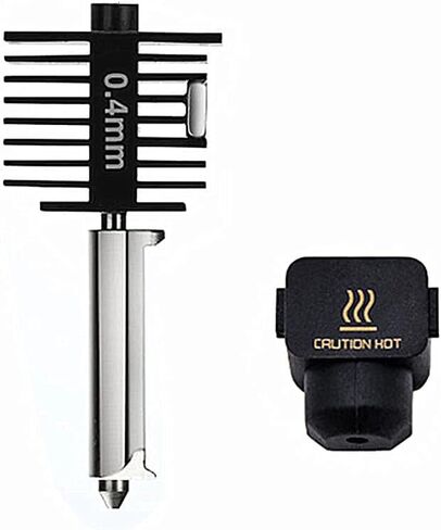 0.4MM Hardened Steel Nozzle Assembly Hotend Kit for Bambu Lab A1 Mini 3D Printer Accessory（0.4mm） in Kuwait