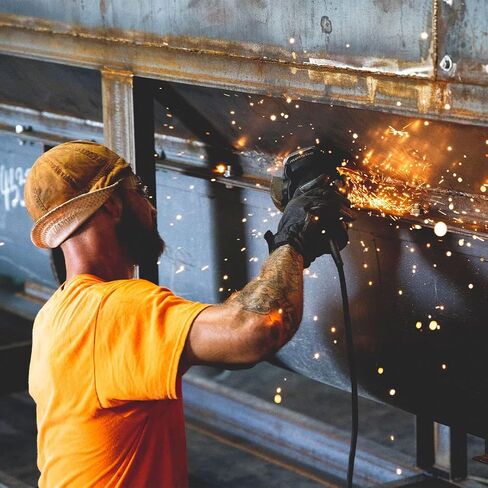 Welder Nation 8 Panel Welding Cap, 100% Cotton, Duck Canvas Exterior, Protective, Durable Men’s Hats with No Unicorn Peak for Welding, Heavy-Duty Jobs - Premium, Comfortable Welder Hat - 10 oz, 7 1/4 in Kuwait