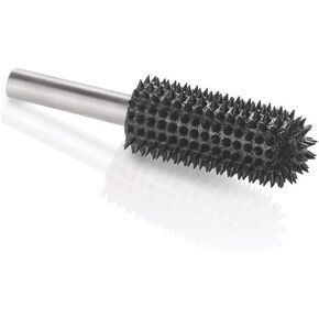 Kutzall Original Ball Nose Rotary Burr, 1⁄4"Shaft, Fine - Woodworking Attachment for Bosch, DeWalt, Milwaukee, Makita. Abrasive Tungsten Carbide, 1⁄4" (6.3mm) Dia. X 1-3⁄8" (34.9mm) Length, BN-14G