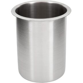 Royal Industries Bain Marie, Stainless Steel, 6 qt, 7 1/4" Diam x 8 1/2" H, Commercial Grade