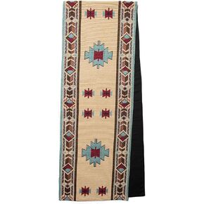 Kinara Luna Table Runner – Southwestern Native American Design – Beautiful and Unique Pattern – Fine Weaving 12.25x72 inch.