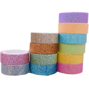HUSSATOP 10 Rolls Cute Washi Masking Tape Set, Lovely Unicorn Cartoon Decorative Tape for Women Girls, DIY, Arts, Craft, Wrapping, Scrapbook, Bullet Journals, Party Decorations