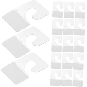 Alipis J Hooks خطاف ثقب الطائرات، شماعات بلاستيكية شديدة التحمل، شماعات بلاستيكية شفافة، ملصق عرض لوح ربط، خطافات تعليق بلاستيكية لاصقة، 200 قطعة in Kuwait