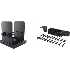 Ozco Building Products 52108 Ironwood Lite 6x6 Post Base, (1 per Pack), Black
