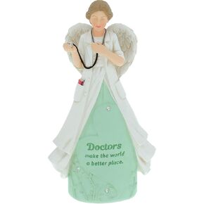 Angelstar Occupation Angel Figurine-Doctor, Multicolored