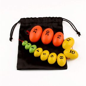 Wooden Prader Orchidometer, Prader Balls, Endocrine Rosary for Measuring Testis Scale in Clinic/Hospital for Endocrinologist and Pediatrician