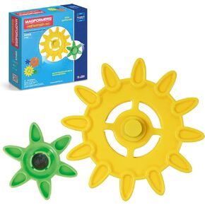 Magformers Magnets in Motion Accessory (20-pieces) Set Magnetic Building Blocks, Educational Magnetic Tiles Kit , Magnetic Construction STEM gear Toy Set