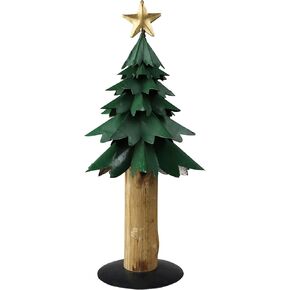 HomArt Purdy Tree, Metal with Wood Trunk