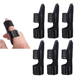 6Pcs Finger Splints, Finger Support Brace Finger Stabilizer for Broken Fingers Straightening Arthritis Relief, Pain Relief