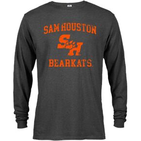 Kennesaw State Owls Retro Distressed Long Sleeve T-Shirt