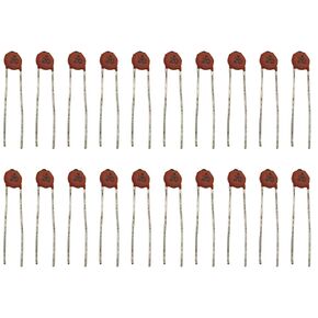 whiteeeen 20 pcs 22pF 22 22PF 50V 50 Capacitors Ceramic Low Volts for Arduino Electronic DIY