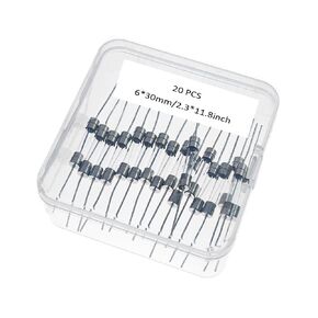 3.5A, T3.5A, 3.5A Fuse, T3.5A Fuse, 3.5A250V Fuse, T3.5A250V Fuse, 3.5AL Fuse, 3.5AL Fuses, 3.5AL250VP, 3.5A 250V, Fuse 3.5AL, Fuses 3.5AL, Slow-Blow Glass Lead Fuse 6 * 30MM Vigor_Source 20/Packs