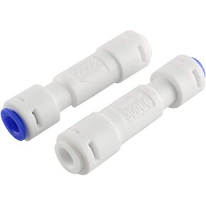 DGZZI 2PCS 1/4" 300CC Flow Restrictor with Quick Connect for RO Reverse Osmosis