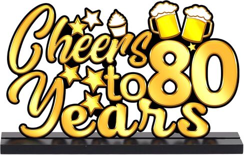 3 Pieces Happy 50th Birthday Party Table Decorations-Born in 1974, Cheer To 50 Years Table Centerpiece Sign Wooden Birthday Presents Congrats for Birthday Party Dinner Table Topper Favors in Saudi Arabia