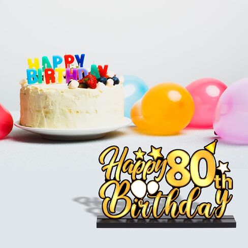 3 Pieces Happy 50th Birthday Party Table Decorations-Born in 1974, Cheer To 50 Years Table Centerpiece Sign Wooden Birthday Presents Congrats for Birthday Party Dinner Table Topper Favors in Saudi Arabia