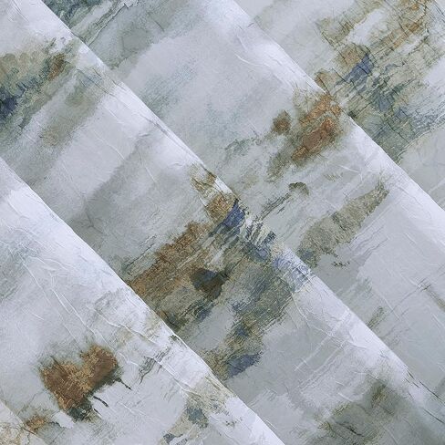 رقم 918 لوحة ستارة جيب من الفوال الشفاف من Picasso Crushed، مقاس 51 بوصة × 84 بوصة، رمادي in Kuwait