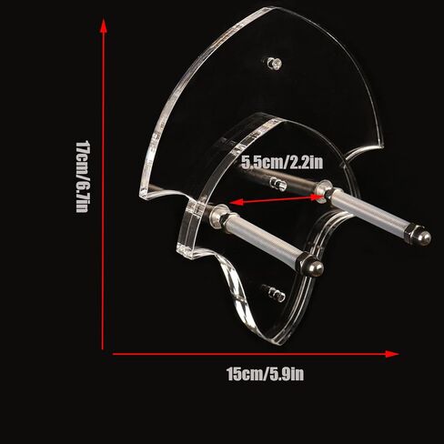 حامل السيف على الحائط، حامل السيف، حامل السيف، خطاف الحائط، حامل العرض، سيف واحد، جدار عمودي، حامل العرض، حامل سيف الساموراي (أسود مجموعتان) in Kuwait