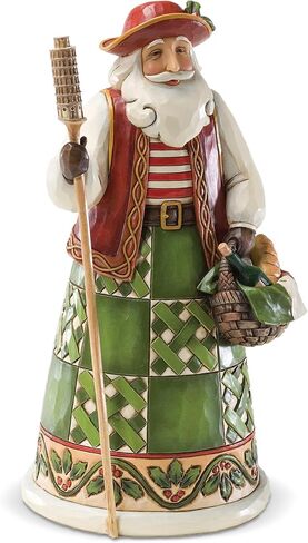 Jim Shore Heartwood Creek Italian Santa Stone Resin Figurine, 6.875" in Saudi Arabia