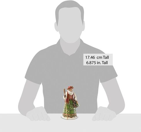 Jim Shore Heartwood Creek Italian Santa Stone Resin Figurine, 6.875" in Saudi Arabia