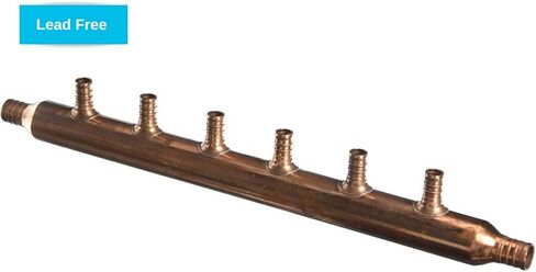 SharkBite 3 Port Closed Crimp Copper Multi-Port Tee, Plumbing Fittings, PEX Pipe, PE-RT, 22783 in Saudi Arabia