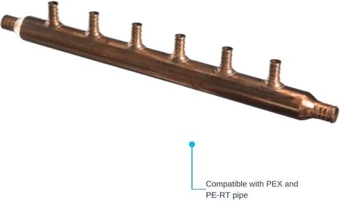 SharkBite 3 Port Closed Crimp Copper Multi-Port Tee, Plumbing Fittings, PEX Pipe, PE-RT, 22783 in Saudi Arabia