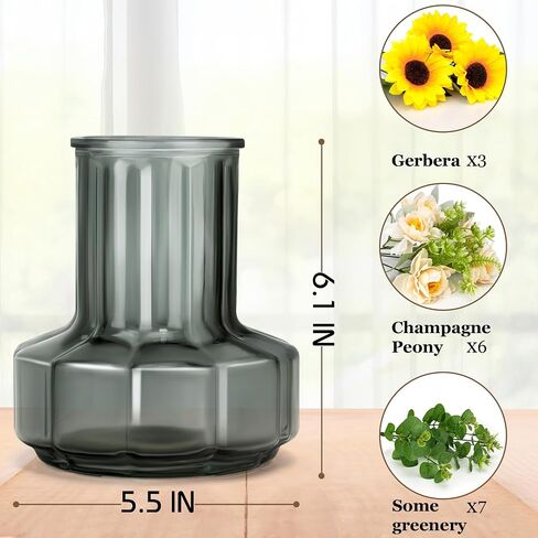 Artificial Sunflower Bouquets, 2 Bunches Fake Flowers with Sunflowers and White Peonies for Home Wedding Summer Decor, Arrangement Table Centerpieces Indoor, DIY Garden Outdoor Art DéCor in Saudi Arabia