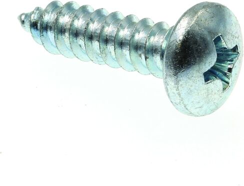 Prime-Line 9020270 Sheet Metal Screw, Self-Tapping, Pan Head Phillips, #10 X 3/4 in, Zinc Plated Steel, Pack of 100 in Saudi Arabia