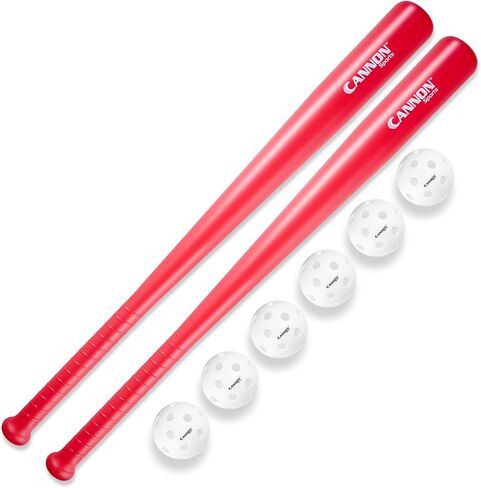Plastic Baseball Set with Two Bats and 6 Balls in Saudi Arabia